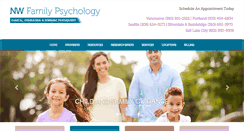 Desktop Screenshot of nwfamilypsychology.com
